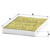MANN-FILTER FP3037 for AUDI; SEAT - Cabin Air Filter