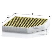 MANN-FILTER FP2641 for AUDI; BENTLEY - Cabin Air Filter