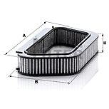 MANN-FILTER CUK4136 for AUDI cars - Cabin Air Filter