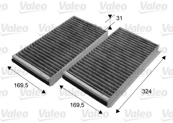 VALEO 698864 for ALPINA; BMW - Cabin Air Filter
