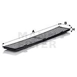 MANN-FILTER CUK8430 for ALPINA; BMW - Cabin Air Filter
