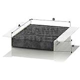 MANN-FILTER CUK1820-2 for ALFA ROMEO vehicles - Cabin Air Filter