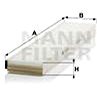 MANN-FILTER CU46001 - Cabin Air Filter