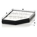 MANN-FILTER CU32001 - Cabin Air Filter