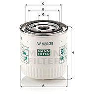 MANN-FILTER W920/38 for VOLVO vehicles - Oil Filter