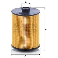 MANN-FILTER HU8009z for PORSCHE, SKODA, VW - Oil Filter
