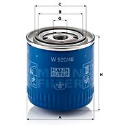 MANN-FILTER W920/48 for NISSAN, VW - Oil Filter