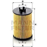 MANN-FILTER HU612/1x for MERCEDES-BENZ vehicles - Oil Filter