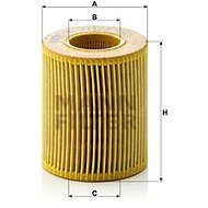 MANN-FILTER HU711/2x for MAZDA vehicles - Oil Filter