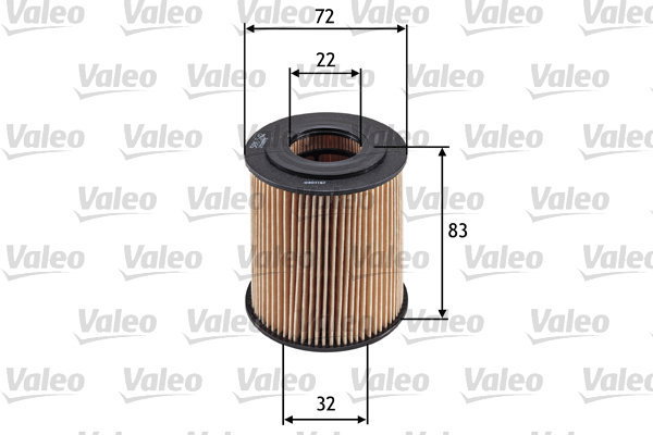 VALEO 586542 for CHRYSLER, MINI - Oil Filter
