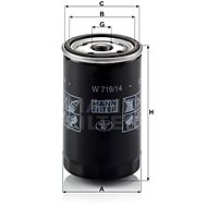 MANN-FILTER W719/14 for CHRYSLER, JEEP - Oil Filter