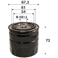 VALEO 586123 - Olajszűrő