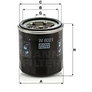 MANN-FILTER W6021 for CHEVROLET - Oil Filter