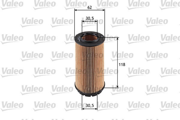 VALEO 586525 for HYUNDAI, CHRYSLER, JEEP, KIA - Oil Filter