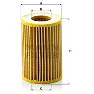 MANN-FILTER HU712/9x for HONDA vehicles - Oil Filter