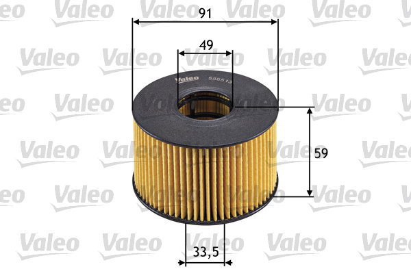 VALEO 586513 for FORD, JAGUAR, LTI - Oil Filter