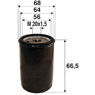 VALEO 586022 for FORD, HONDA, HYUNDAI, KIA, MAZDA, NISSAN, RENAULT, SUBARU - Oil Filter