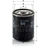 MANN-FILTER W712/82 for FORD vehicles - Oil Filter