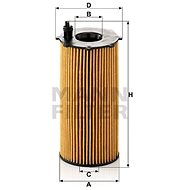 MANN-FILTER HU820/2x for DODGE, JEEP - Oil Filter