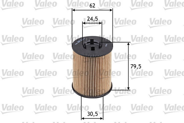 VALEO 586539 for CADILLAC, OPEL, SAAB - Oil Filter