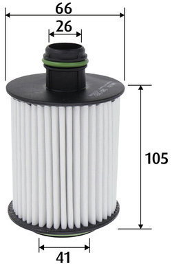 VALEO 586593 for CADILLAC, CHEVROLET, OPEL, SAAB - Oil Filter