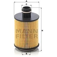 MANN-FILTER HU7004/1x for CADILLAC, CHEVROLET, OPEL, SAAB - Oil Filter