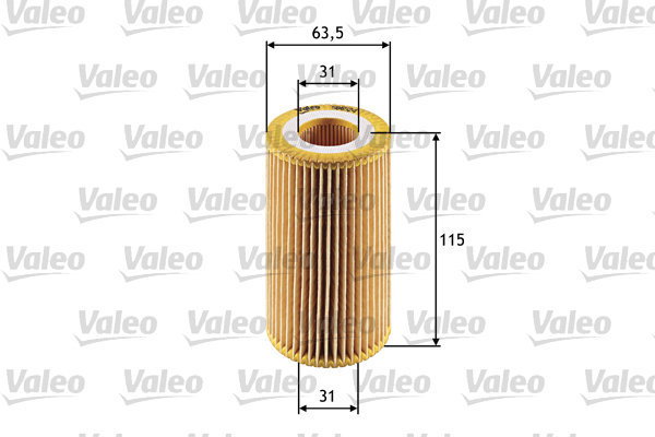 VALEO 586524 for BMW, LAND ROVER, MG, ROVER - Oil Filter