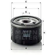 MANN-FILTER MW75 for BMW, BMW MOTORCYCLES - Oil Filter