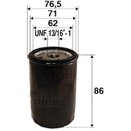 VALEO 586048 for AUSTIN, LAND ROVER, LDV, LOTUS - Oil Filter