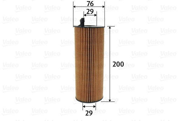 VALEO 586599 for AUDI, VW - Oil Filter