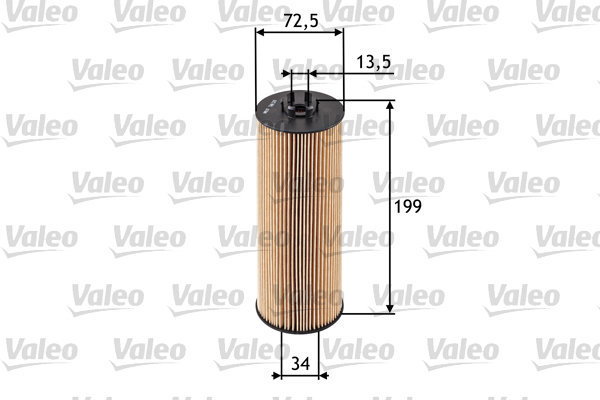 VALEO 586520 for AUDI, SKODA, VW - Oil Filter