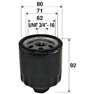 VALEO 586009 - Olajszűrő