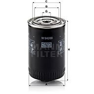 MANN-FILTER W940/66 - Olajszűrő