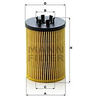 MANN-FILTER HU715/5x for ALPINA, BMW, MORGAN - Oil Filter