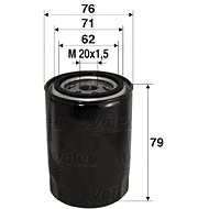 VALEO 586037 for ALFA ROMEO, FIAT, LANCIA - Oil Filter