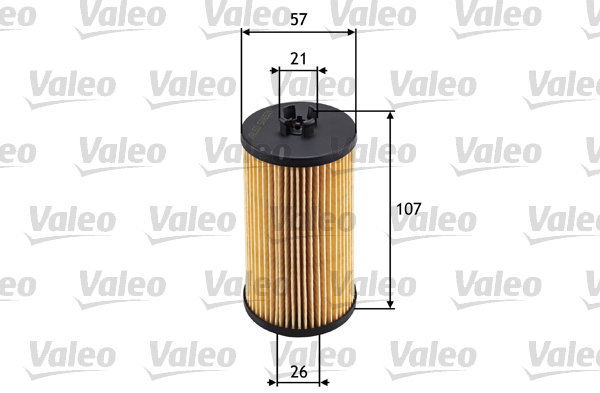 VALEO 586531 for ALFA ROMEO, FIAT, CHEVROLET, OPEL - Oil Filter