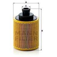 MANN-FILTER HU712/7x for ALFA ROMEO, FIAT, FORD, LANCIA, OPEL, SUZUKI - Oil Filter