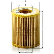 MANN-FILTER HU711/4x for ALFA ROMEO, CADILLAC, FIAT, OPEL, SAAB, SUZUKI - Oil Filter