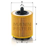 MANN-FILTER HU6007x for ALFA ROMEO, CADILLAC, FIAT, CHEVROLET, OPEL, SAAB - Oil Filter
