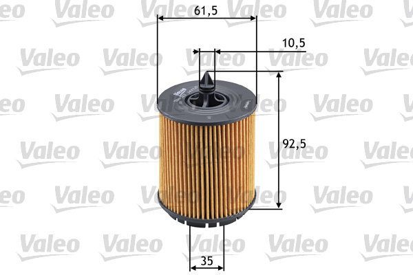 VALEO 586563 for ALFA ROMEO, CADILLAC, FIAT, HYUNDAI, CHEVROLET, OPEL, SAAB - Oil Filter