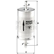 MANN-FILTER WK410 for SKODA - Fuel Filter