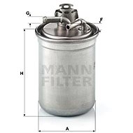 MANN-FILTER WK823/3x for SEAT; SKODA; VW - Fuel Filter