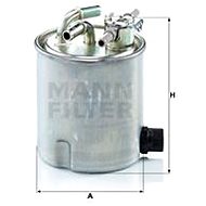 MANN-FILTER WK9025 for NISSAN; RENAULT - Fuel Filter