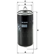 MANN-FILTER WK854/2 for IVECO; JEEP - Fuel Filter