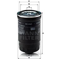 MANN-FILTER WK824 / 1 for HYUNDAI; KIA - Fuel Filter