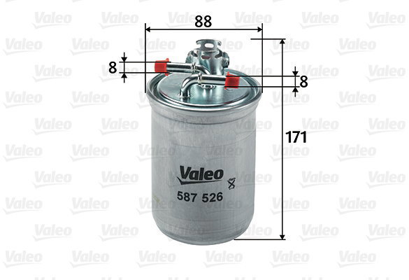 VALEO 587526 for FORD SEAT; VW - Fuel Filter