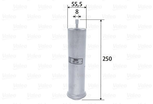 VALEO 587749 for BMW; MINI - Fuel Filter