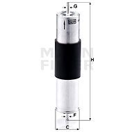 MANN-FILTER WK521/3 for BMW vehicles - Fuel Filter