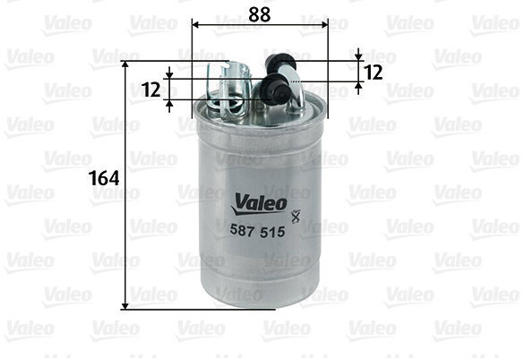 VALEO 587515 for AUDI; SKODA; VW - Fuel Filter