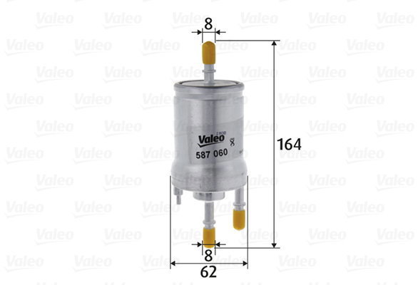 VALEO 587060 for AUDI SEAT, SKODA, VW - Fuel Filter